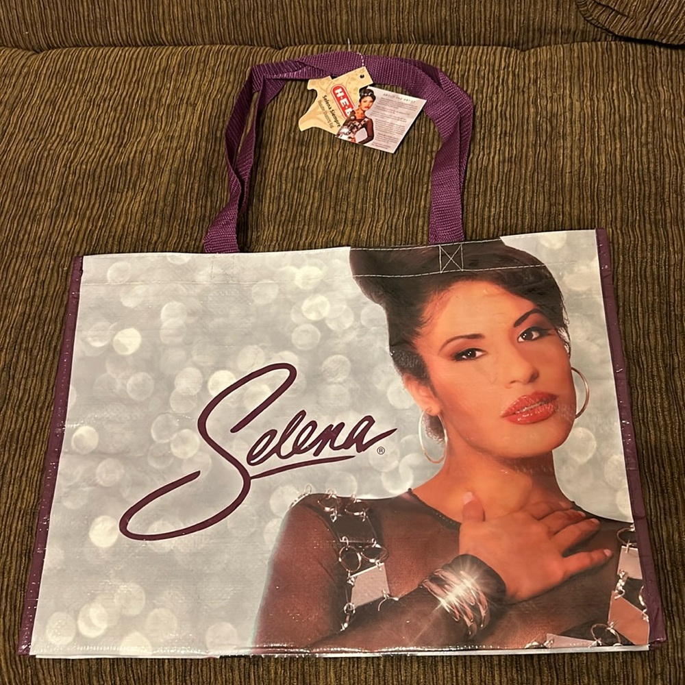 New Selena Quintanilla Reusable Shopping Tote Bag (One Bag)